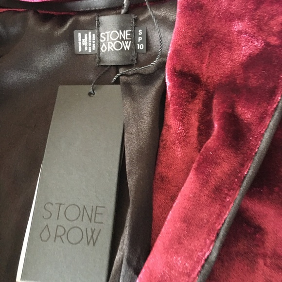 NWT Velour Blazer - Picture 4 of 4